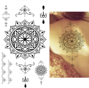 tatouage temporaire mandala