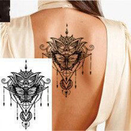 tatouage temporaire fleur de lotus