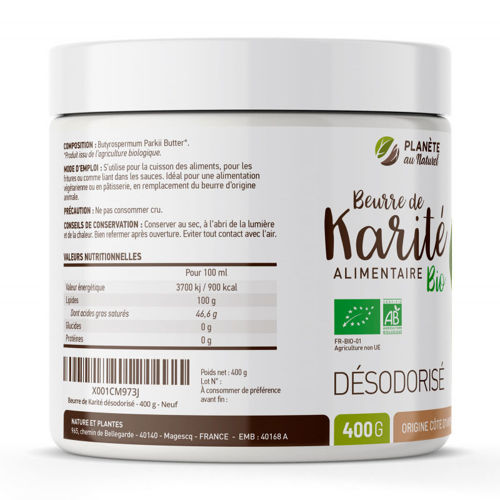 Beurre de Karité Bio pour tatouage My tattoo care