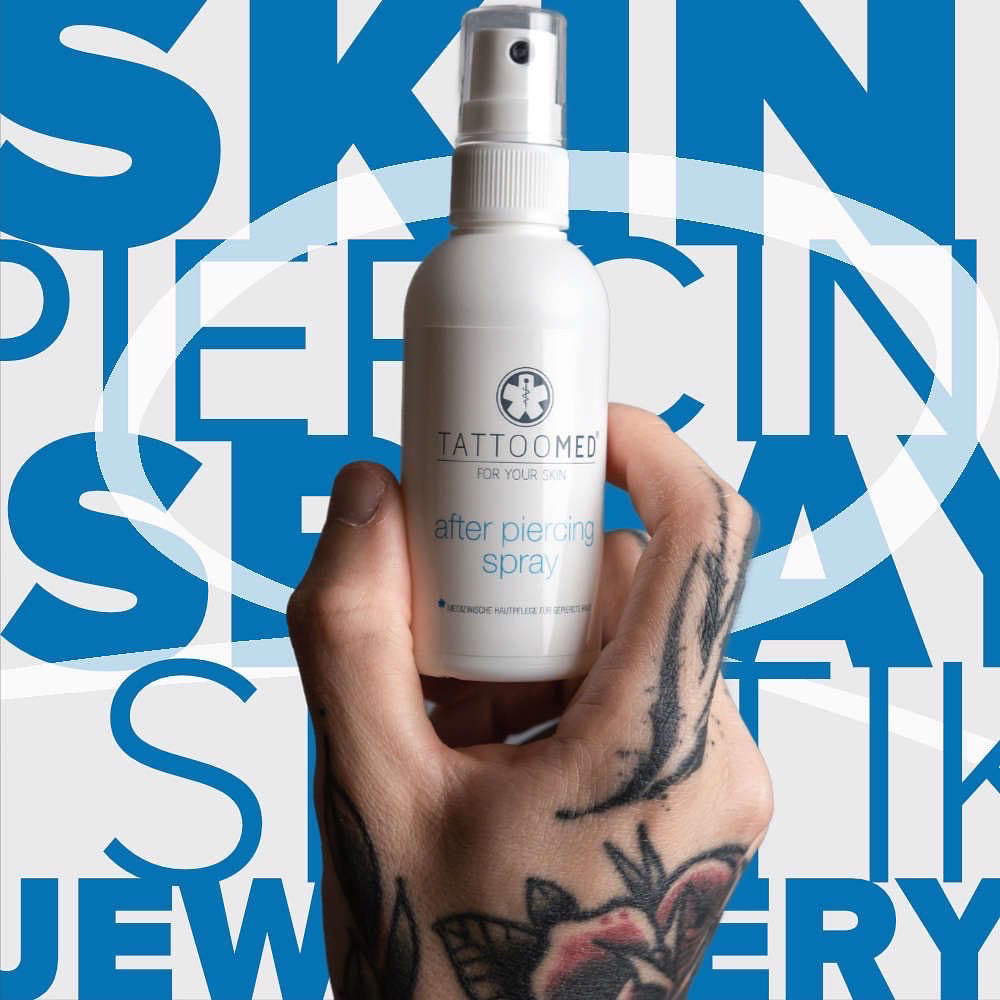 Après-soin Piercing Spray Solution de soin de la peau Mist -  France