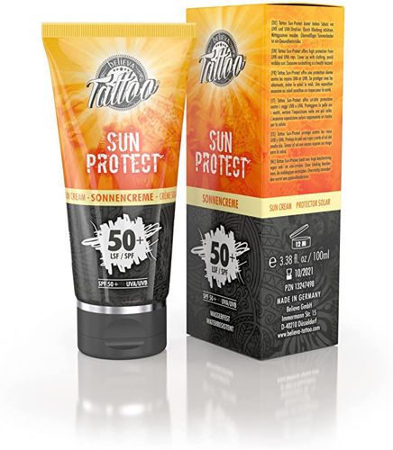 believa creme solaire 50 tattoo mytattoocare pack