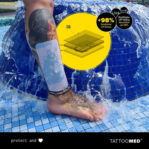 Patch protection solaire pour tatouage Tattoomed