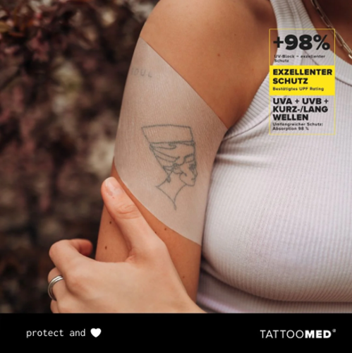 Patch protection solaire pour tatouage Tattoomed