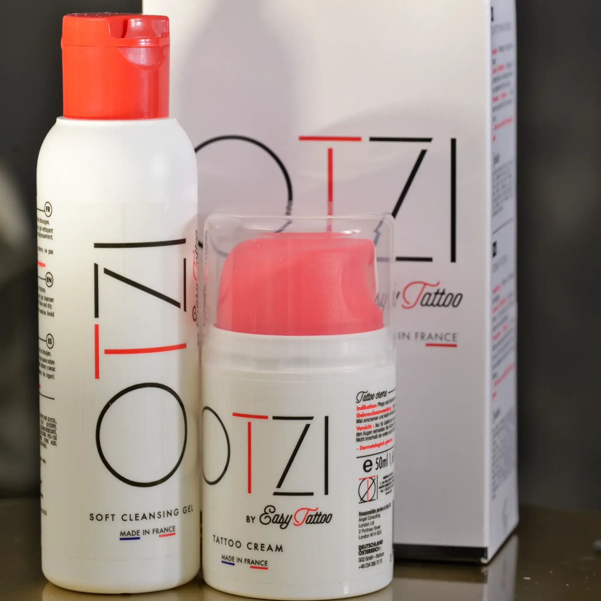 Kit de soin Easytattoo entretien et hydratation du Tatouage 50ml ou 100ml