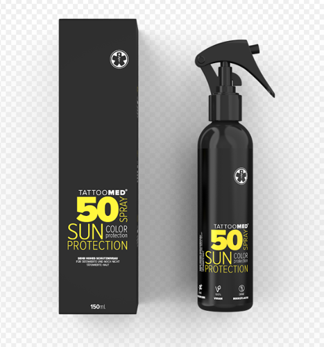 Spray solaire 150ml Tattoomed SPF 50