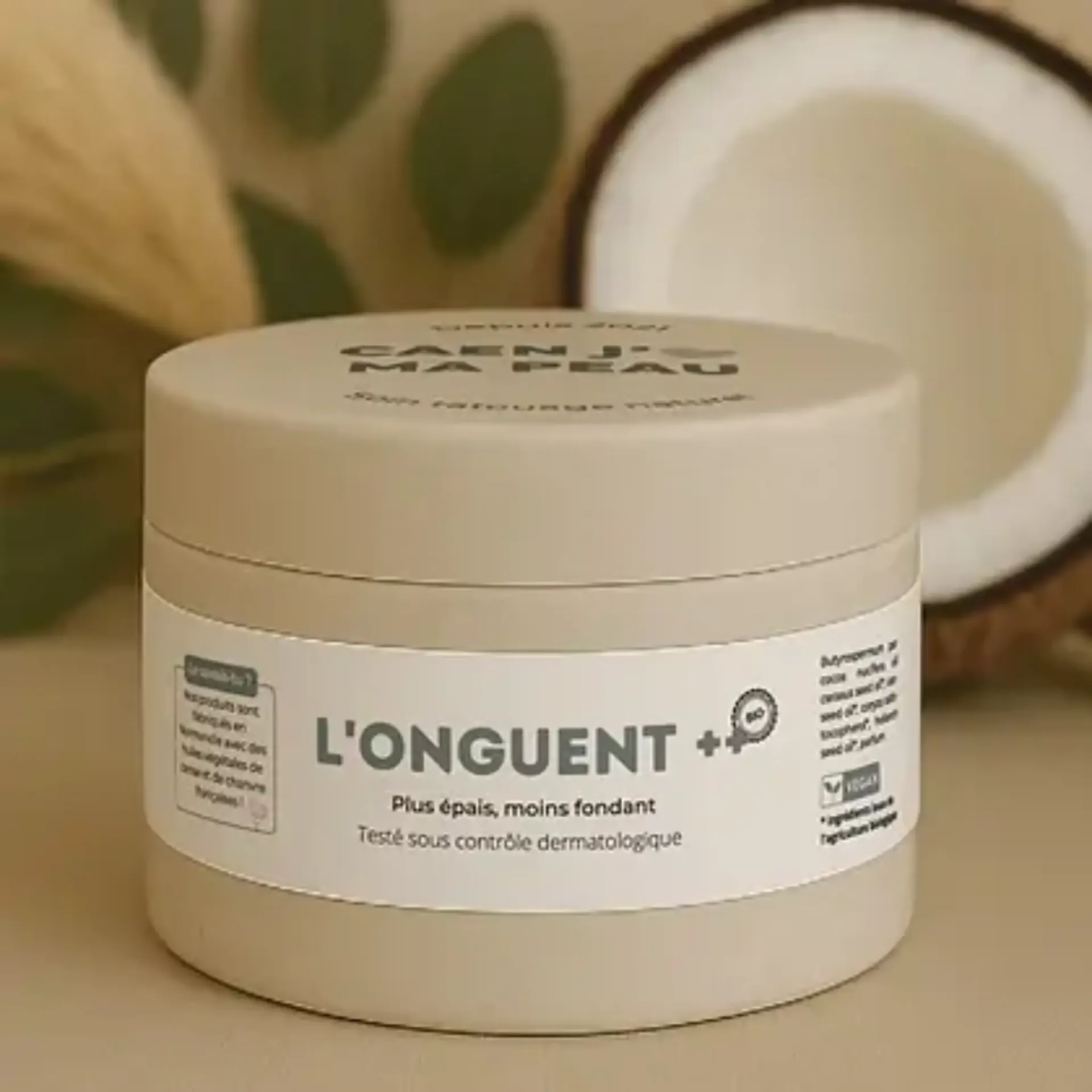 Onguent ++ parfumé 250 g — Naturel & écoresponsable - Plus épais moins fondant