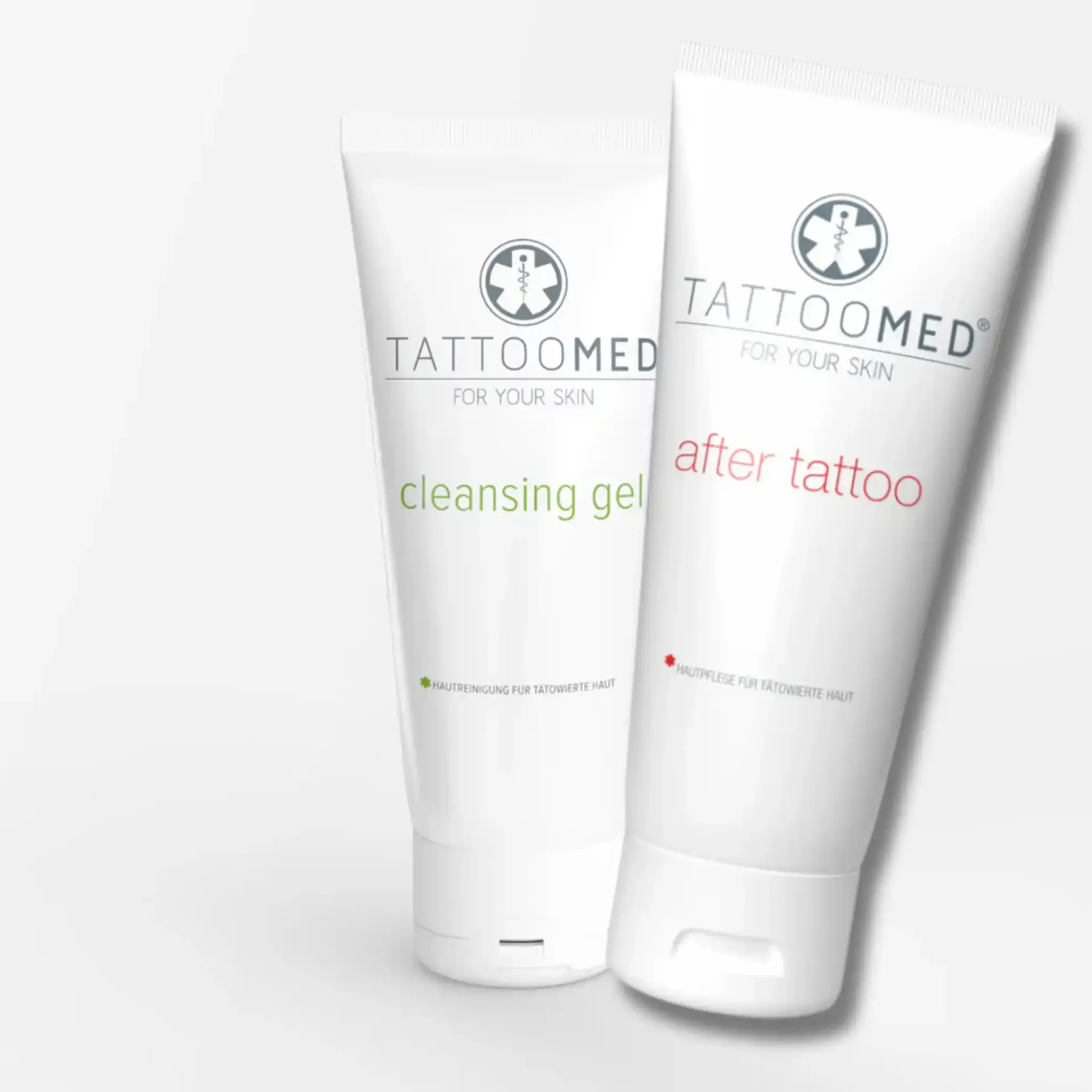Pack Duo Soin intégral TATTOOMED crème cicatrisante et gel nettoyant 100ml